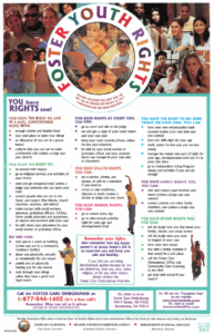 Pub 396 foster youth rights poster